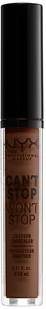 NYX Professional Makeup Cant Stop Wont Stop Concealer 22.7 Deep Walnut - Korektory do twarzy - miniaturka - grafika 1