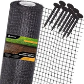 Zwalczanie i odstraszanie szkodników - Springos Siatka na krety 1x25 m + kołki 50 szt. 30g/m2 - miniaturka - grafika 1