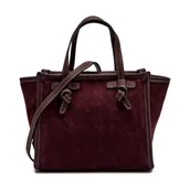 Torebki damskie - GIANNI CHIARINI Torebka na ramię MARCELLA | zamsz - miniaturka - grafika 1