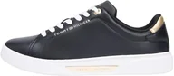 Koszulki i topy damskie - Tommy Hilfiger Damskie Essential Chic Court Sneaker FW0FW09019 Low Top, czarne (czarne), 40, Czarny, 40 EU - miniaturka - grafika 1
