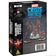 Akcesoria do gier planszowych - Marvel: Crisis Protocol - Shadowland Daredevil & Elektra - miniaturka - grafika 1
