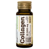 Włosy, skóra, paznokcie - Olimp Collagen Shot, smak ananasowy, 25 ml - miniaturka - grafika 1