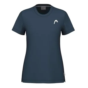 HEAD TIE-Break T-shirt damski, granatowy - Koszulki i topy damskie - miniaturka - grafika 1