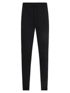 Spodnie męskie - JOOP! Spodnie dresowe Mężczyźni Bawełna niebieski nadruk, M - miniaturka - grafika 1