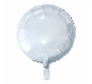 GoDAN Balon foliowy 18" na urodziny, Okrągły biały BFOL/7371-5 - Balony i akcesoria - miniaturka - grafika 1