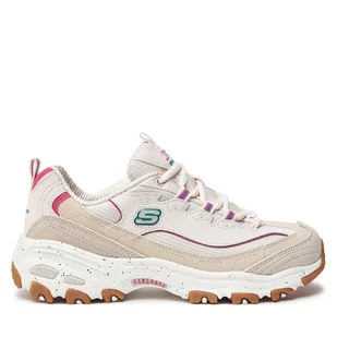 Sneakersy Skechers D'Lites - Bold Views 149589 Beżowy - Sneakersy damskie - miniaturka - grafika 1