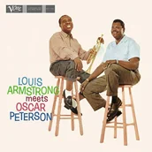 Jazz, Blues - ARMSTRONG MEETS PETERSON ACOUSTIC SOUNDS) LP Armstrong Peterson Płyta winylowa) - miniaturka - grafika 1