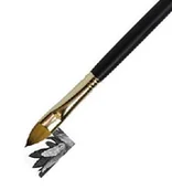 Pędzle - Talens Rembrandt Oil/Akryl pędzel Sobol 245 nr 00 - miniaturka - grafika 1