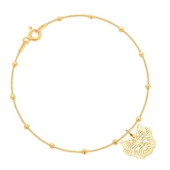 Bransoletki - Bransoletka pozłacana z pieskiem yorkiem - miniaturka - grafika 1