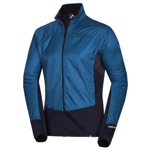 Męska bluza Northfinder Giuliano Rozmiar: XXL / Kolor: niebieski/czarny - Bluzy sportowe męskie - miniaturka - grafika 1