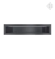 Akcesoria kominkowe - kratka wentylacyjna luft 90x400 mm - kolor grafitowy - miniaturka - grafika 1