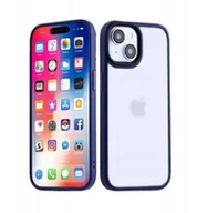 Etui i futerały do telefonów - MX RIBBED CAM IPHONE 13 DARK BLUE / GRANATOWY - miniaturka - grafika 1