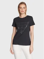 Koszulki i topy damskie - Guess T-Shirt Adele V2YI07 K8HM0 Czarny Regular Fit - miniaturka - grafika 1