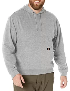 Bluzy męskie - Dickies Męska bluza polarowa z kapturem, Szary wrzosowy, XL - grafika 1