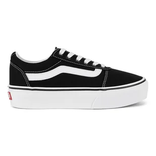 Vans WARD PLATFORM VN0A3TLC1871_ Czarny - Buty dla dziewczynek - miniaturka - grafika 1