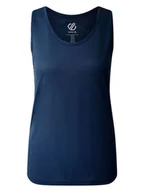 Koszulki sportowe damskie - Dare 2b Top sportowy "Harmonic Vest" w kolorze granatowym - miniaturka - grafika 1
