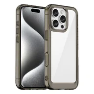 Etui i futerały do telefonów - Etui pokrowiec z elastyczną ramką na iPhone 16e Outer Space Case - półprzezroczysty - miniaturka - grafika 1