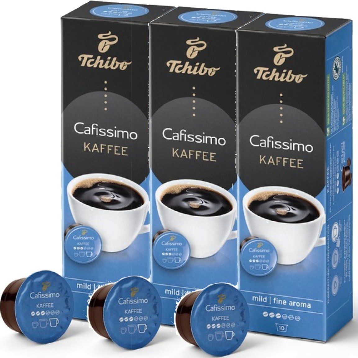 Tchibo Cafissimo Coffee Fine Aroma 10x3 Kapsułek Arabika Zestaw