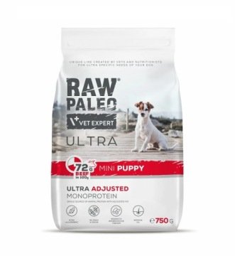 Raw Paleo Ultra Beef Mini Puppy 0,75 kg