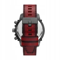 Akcesoria do zegarków - Pasek DIESEL DZ4594 czerwony skórzany 22 mm - miniaturka - grafika 1