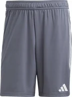 Spodnie sportowe męskie - Adidas Spodenki męskie adidas Tiro 23 League szare IC7488 2XL - miniaturka - grafika 1