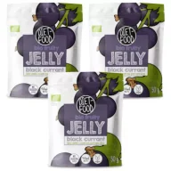 Żelki - Diet-Food Żelki owocowe o smaku czarnej porzeczki Zestaw 3 x 50 g Bio - miniaturka - grafika 1