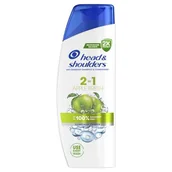 Szampony do włosów - Head & Shoulders Apple Fresh 2in1 Szampon do włosów 330 ml - miniaturka - grafika 1