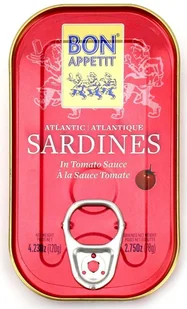 Bon Appetit Sardynki portugalskie w sosie pomidorowym 78 g - żywność - Konserwy i dania rybne - miniaturka - grafika 1