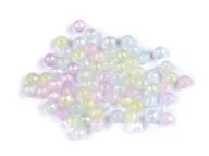 Półfabrykaty do biżuterii - KORALIKI Z PERŁOWYM EFEKTEM FROST AB PASTEL MIX 6MM 30SZT - miniaturka - grafika 1