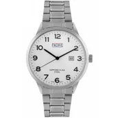Zegarki męskie - Srebrny męski zegarek na bransolecie PACIFIC SSMB-1107D-01 - miniaturka - grafika 1