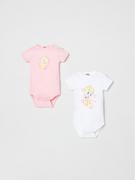 Body dla niemowląt - OVS Komplet 2 par body dziecięcych LOONEY TUNES 1719978 Kolorowy Regular Fit - miniaturka - grafika 1