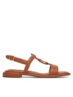 Sandały damskie - Clarks Sandały Ariany Sling 26181242 Brązowy - miniaturka - grafika 1