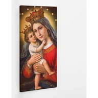 Ikony i obrazy sakralne - Madonna Matka Boża - obraz polycanvas, 50x100 - miniaturka - grafika 1