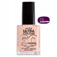 Lakiery do paznokci - AVON Szybkoschnący lakier do paznokci GRAPE ESCAPE - miniaturka - grafika 1