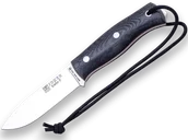 Noże - JOKER EMBER FLAT NÓŻ BUSHCRAFTOWY I SURVIVALOWY RĘKOJEŚĆ Z MIKARTY PŁÓCIENNEJ CM123 - miniaturka - grafika 1