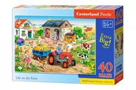 Puzzle - Castorland 40 ELEMENTÓW Maxi Życie na farmie 040193 - miniaturka - grafika 1