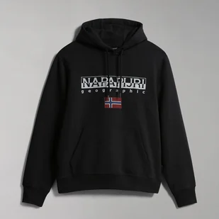 Męska Bluza NAPAPIJRI B-AYAS H 1 BLACK 041 NP0A4GJA0411 – Czarny - Bluzy męskie - miniaturka - grafika 1