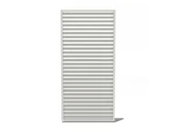 Pawilony ogrodowe - Pergoline Aluminiowy panel ścienny do zadaszenia Trumpf i Superior (Poziomy, Biały) - miniaturka - grafika 1