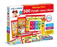 Zabawki interaktywne dla dzieci - Mówiące pióro 500 pytań - CLEMENTONI - miniaturka - grafika 1