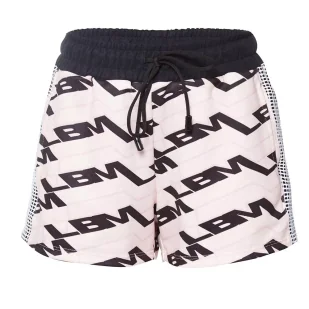 Spodenki krótkie damskie LABELLAMAFIA LOGOMANIA SHORTS - Spodenki damskie - miniaturka - grafika 5