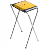 Worki na śmieci - Stojak do segregacji śmieci Amal 85 x 46 cm, żółty - miniaturka - grafika 1