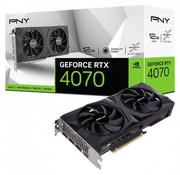 Karty graficzne - PNY GeForce RTX 4070 VERTO Dual Fan 12GB DLSS 3 - miniaturka - grafika 1