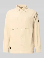 Kurtki męskie - Koszula casualowa o kroju regular fit z imitacji sztruksu - miniaturka - grafika 1