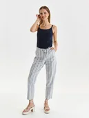 Spodnie damskie - Spodnie damskie białe, białe - SSP4284BI spodnie 7/8, spodnie 7/8 - TOP SECRET, TOP SECRET - Odzieżowy sklep internetowy TOP SECRET - miniaturka - grafika 1