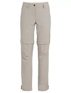 Spodnie damskie - VAUDE VAUDE Spodnie damskie Women's Skomer Zo Pants II szary Silver 38 42365 - miniaturka - grafika 1
