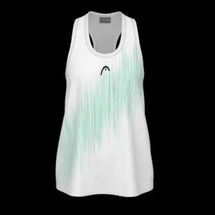 HEAD Dziewczęca Agility Tank Top Girls Tennis Shirt, Candy/Print Performance, 152 EU - Koszulki i topy damskie - miniaturka - grafika 1