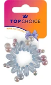 Ozdoby do włosów - TOP CHOICE Gumka do włosów - niebieska (20131) - miniaturka - grafika 1
