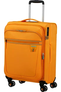 Walizka kabinowa American Tourister Aerospin 55 cm powiększana pomarańczowa - Walizki - miniaturka - grafika 1