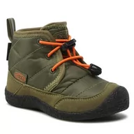 Półbuty damskie - Trzewiki Keen - Howser II Chukka Wp 1025518 Capulet Olive/Russet Orange - miniaturka - grafika 1
