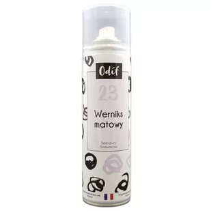 Werniks matowy bezbarwny spray 250 ml - 23 - Dekoratorstwo - miniaturka - grafika 1